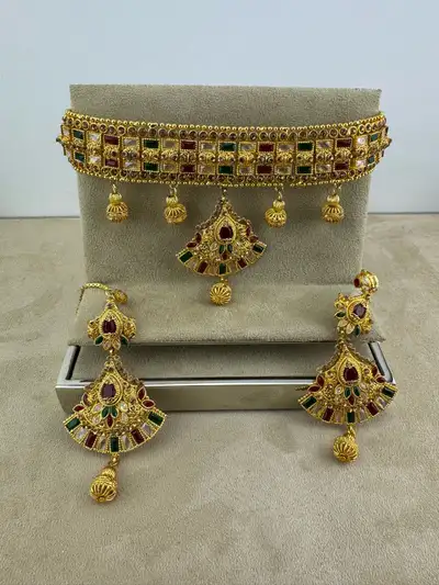 These are Indian and Pakistani jewelry pieces. I'll sell them individually or together for a negotia...