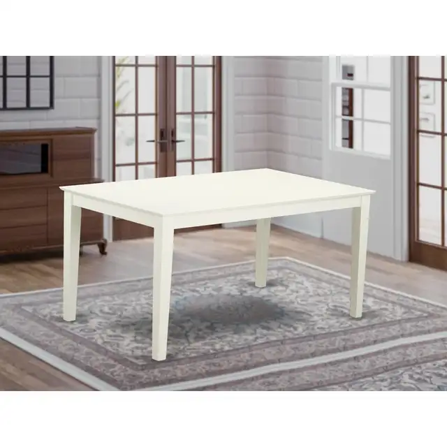 Capri Dining Table - a Rectangle Wooden Table Top with Sturdy Le in Dining Tables & Sets in Hamilton - Image 6