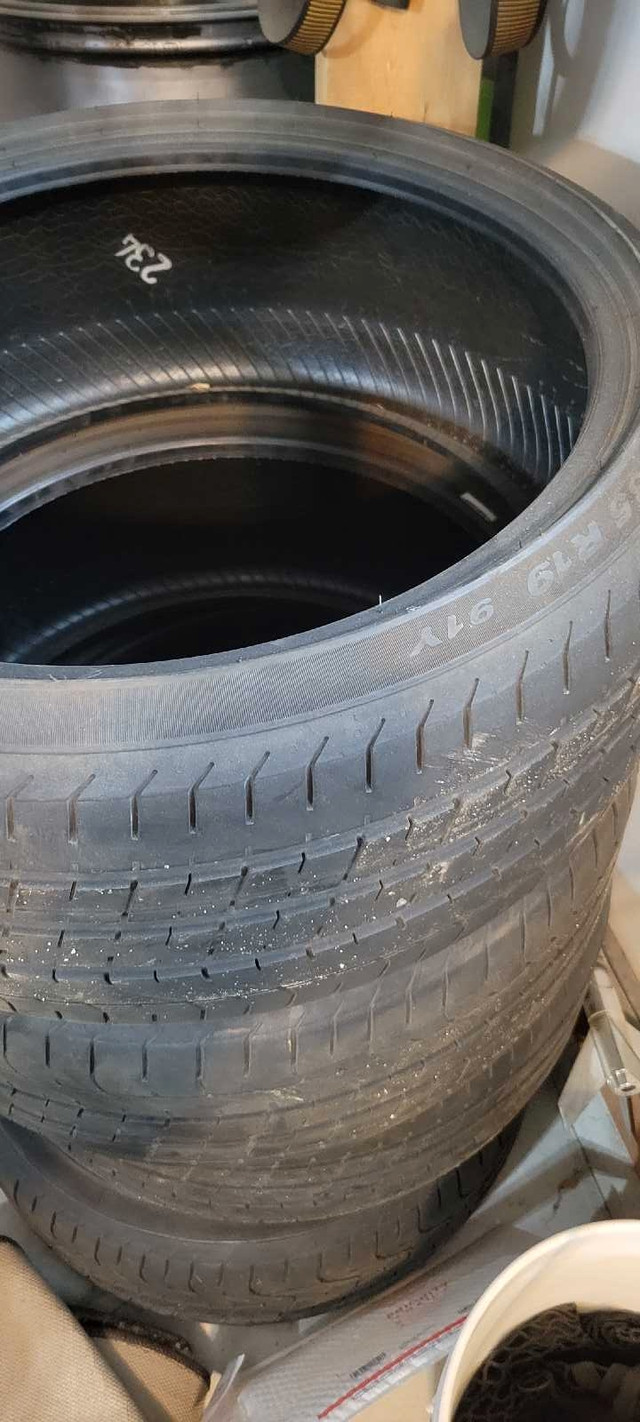 Pirelli P Zero - Decent, used condition - 2 available in Tires & Rims in Winnipeg - Image 4