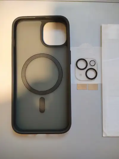 Fntcase for iPhone 13, comes with screen protector and camera pr, View more