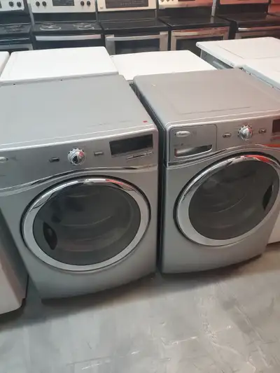 WHIRLPOOL STACKABLE WASHER/DRYER SET $750, View more