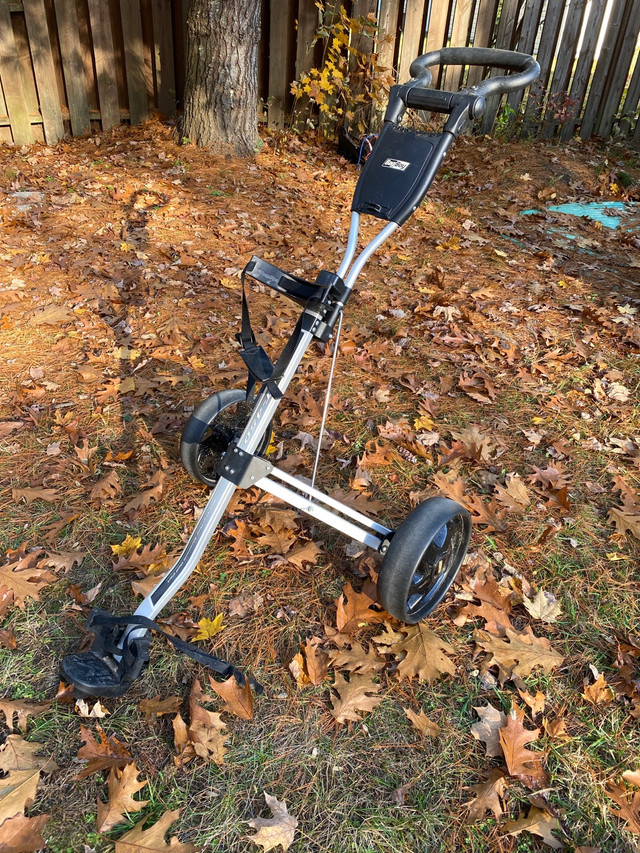 Golf bag cart / trolley in Golf in Muskoka