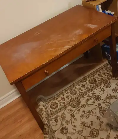 wood desk $50 , View more