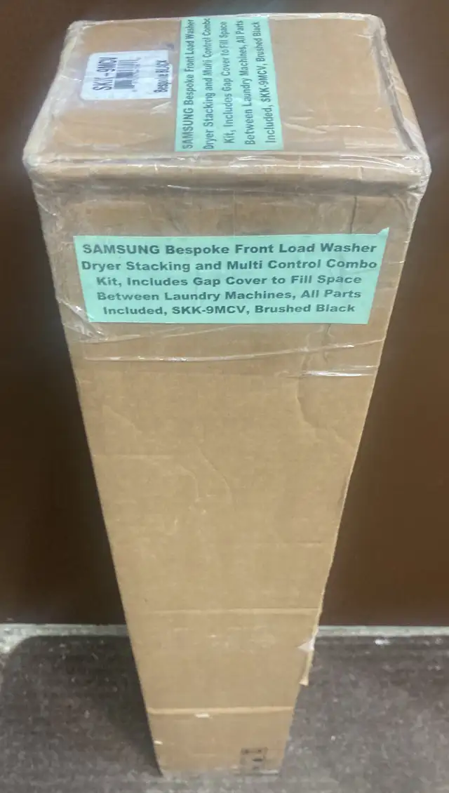 (NEW) SAMSUNG Bespoke Front Load Washer Dryer Stack Kit (SKK9MC) in Washers & Dryers in City of Toronto - Image 5