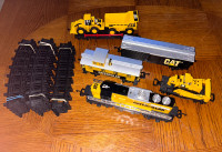 CAT Caterpillar Construction Express Complete Battery Train Set