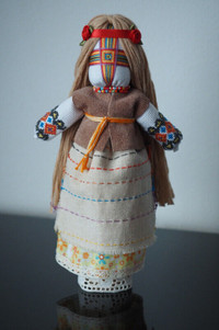 Traditional Ukrainian Motanka Doll