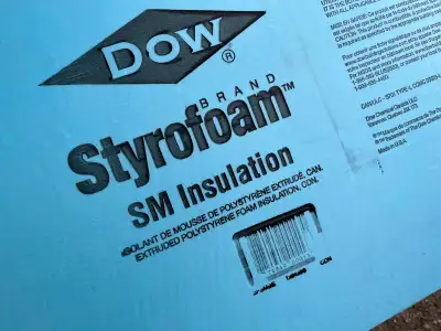 Dow Styrofoam DM Rigid Insulation...Please Read Ad, View more