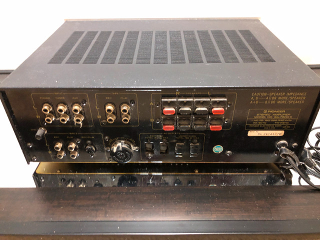 Pioneer SA-7500 II Integrated Stereo Amplifier AMP. in General Electronics in Vancouver - Image 2