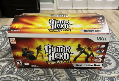 Complete Like New Guitar Hero World Tour [Band Kit] Wii $999, View more