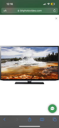 Samsung 40” lcd hd tv