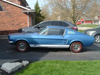 I have a 1967 Mustang GT K code for sale. This car is very rare as they only made 479 with this moto...