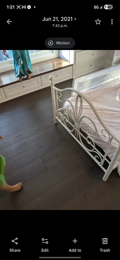 Single bed metal frame, View more