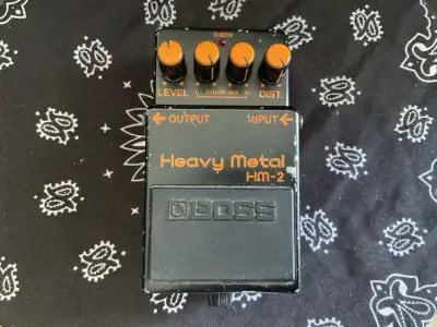 Vintage Boss HM-2 Heavy Metal M.I.J., View more