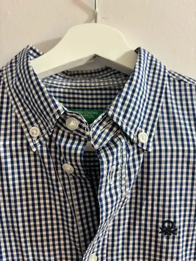 Bennetton Button-Up Dress Shirt - Boys - Like New!!, View more