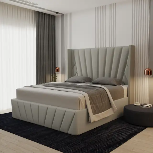 Move On Sale! Brand New in Box Hydraulic Lift Storage Bed in Beds & Mattresses in Peterborough - Image 3