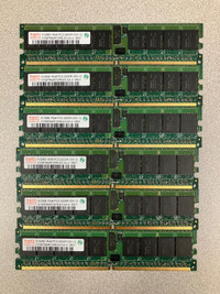 Hynix HYMP564R72P8-E3 512MB DDR2 ECC 