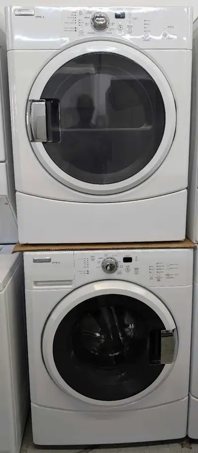 27" Maytag Washer & Dryer Set – 1 Year Warranty, View more