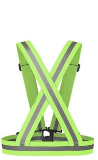 Adjustable safety strap vest