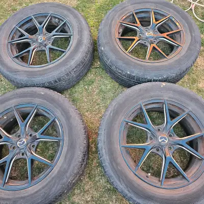 Selling a set of four 17 inch Mazda alloy rims for $700. rims are In good condition. no curb rash, N...