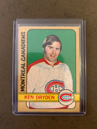 1972-73 Ken Dryden Second Year Card