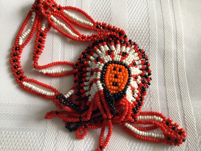 Beaded headdress necklace in Jewellery & Watches in Thunder Bay
