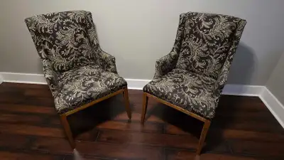 Custom Upholstered Wing Chairs, View more