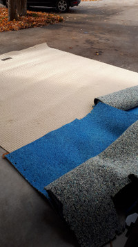 Carpet and underpad
