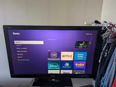 52" Sharp Aquos Tv with Roku  Smart TV, View more