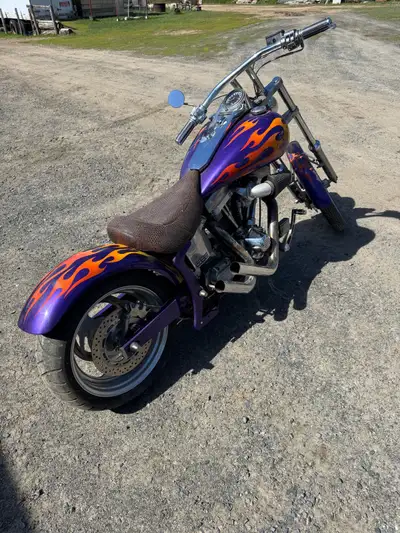 1997 Custom Harley 6631 Original miles. Has been garage kept but hasn’t ran in a few years. Best off...