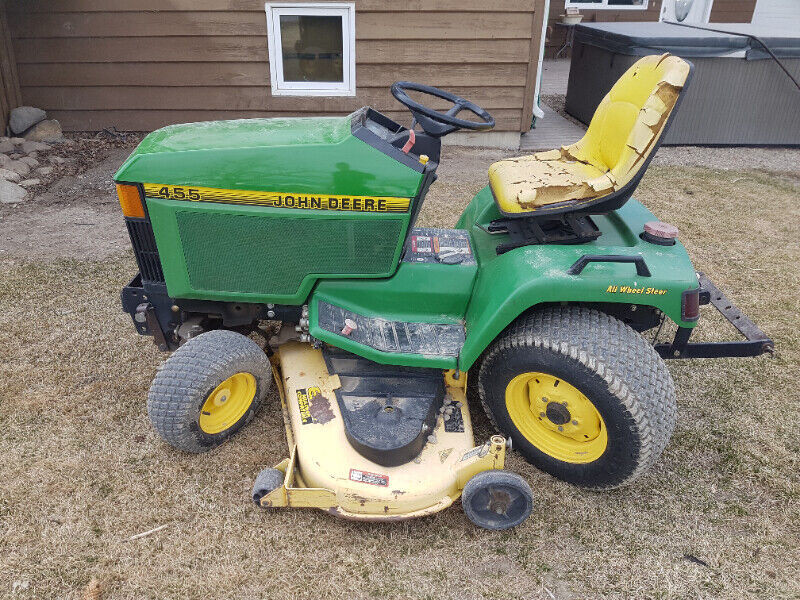 John deere 455 lawnmower for sale  