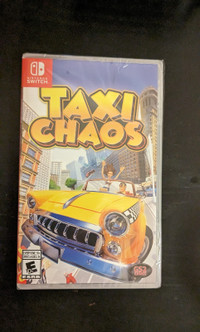 Taxi Chaos New SEALED Switch game