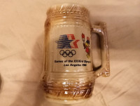 Games of the XXIIIrd Olympiad Los Angels 1984 beer stein  Brasil