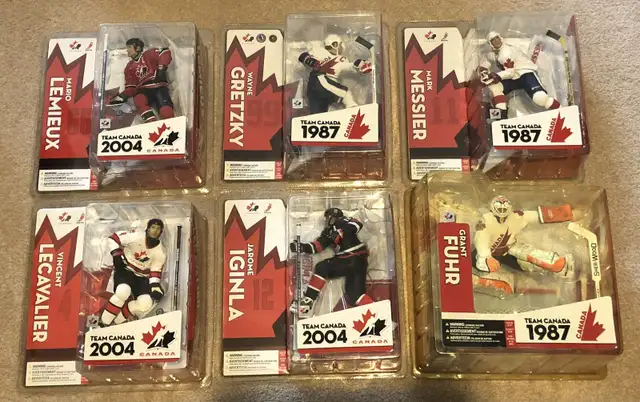 McFarlane Team Canada hockey figures