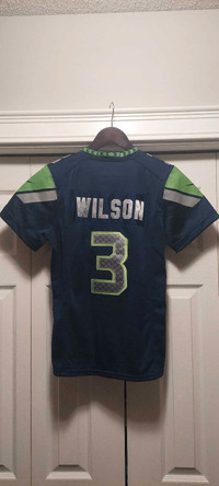 Russell Wilson Seattle Seahawks jersey, mint, youth Large $35