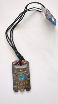The Legend of Zelda Sheikah Tablet Slate Necklace