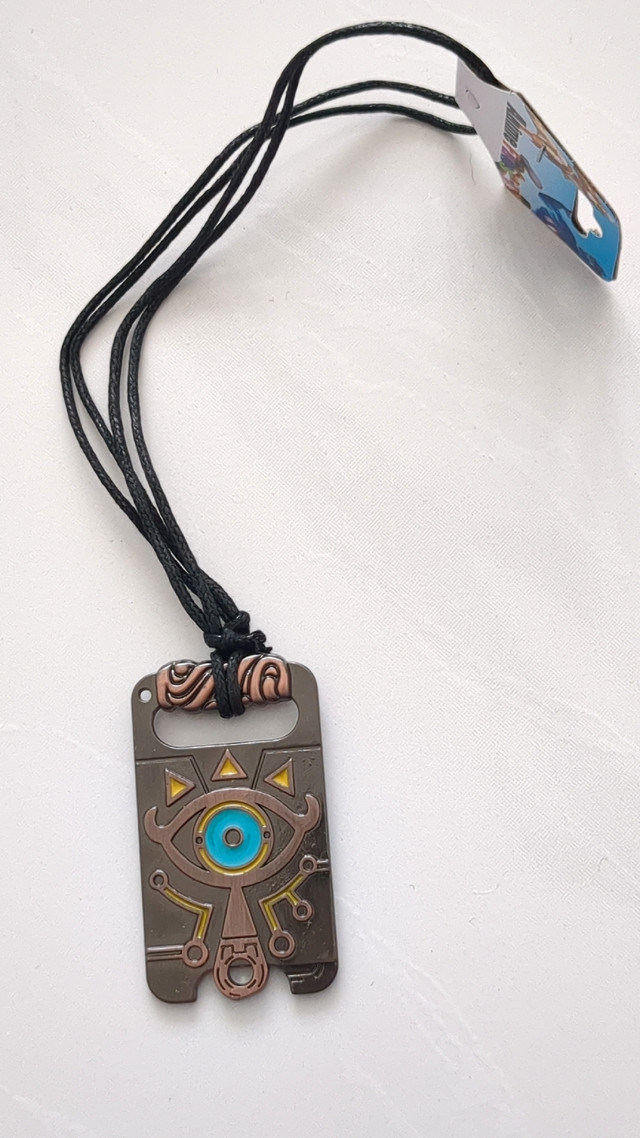 The Legend of Zelda Sheikah Tablet Slate Necklace in Toys & Games in Bedford
