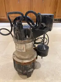 Mastercraft 1/2 hp Sump Pump