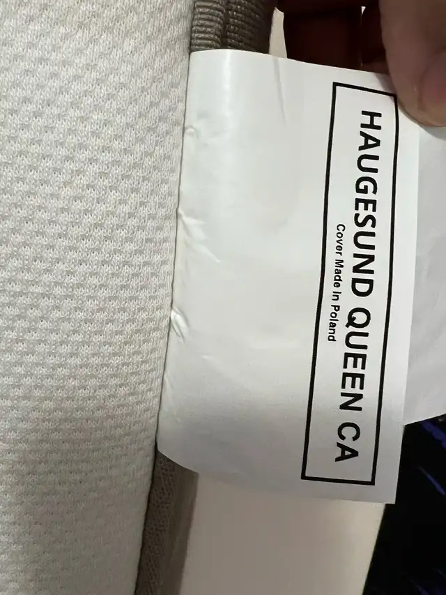 Mattress- Queen size with topper/protector64601013655297122