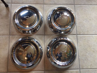 1964 Chev Biscayne dog dish hubcaps
