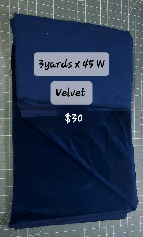 Satin Silk, Velvet , Rayon in Hobbies & Crafts in Lethbridge