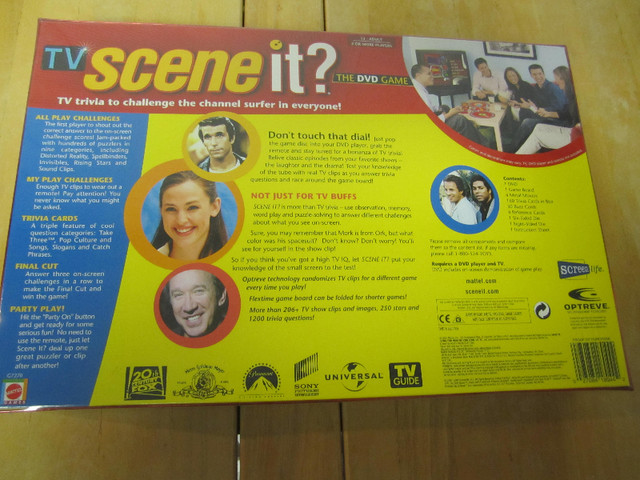Jeu "TV Scene it" en anglais dans Jouets et jeux  à Saguenay - Image 2