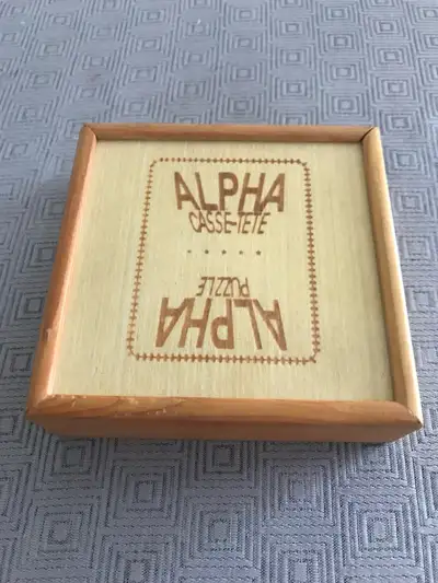 Alpha Puzzle / Casse Tête , View more
