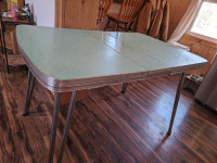 Old chrome table