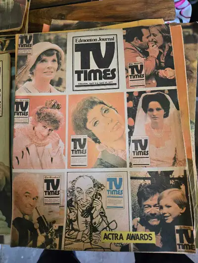 Edmonton Journal TV Times Magazine 1977, View more