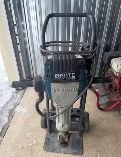 Bosch Brute  electric jack hammer, View more