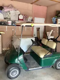Golf cart. 1996 e ze go gas cart in good condition