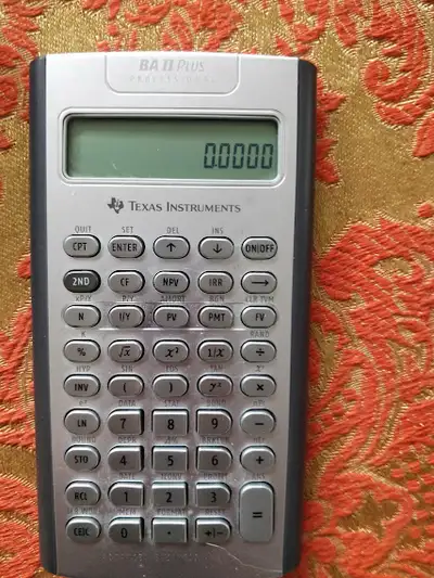 The BA II Plus Professional calculator, View more