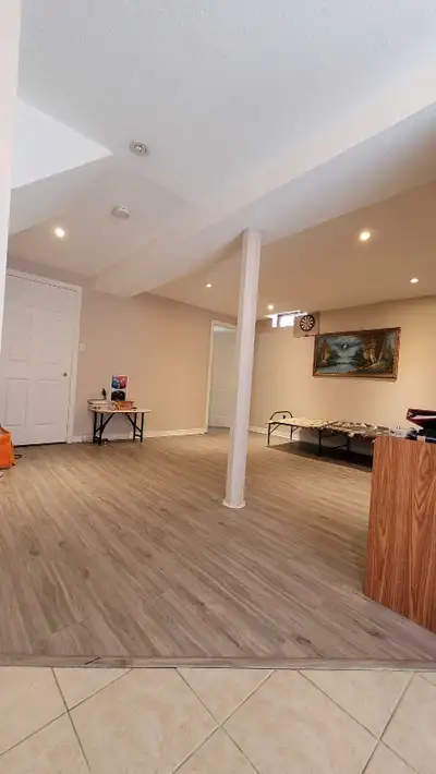 Basement for rent on sharing basis