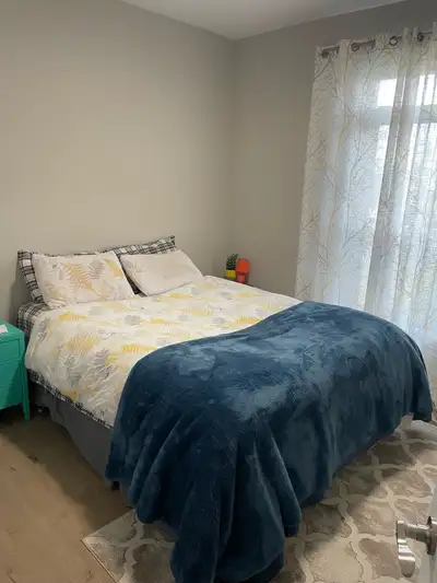 We are offering a room for rent in a spacious house in a quite neighborhood . It's a fully furnished...
