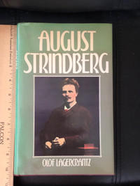  August Strindberg, hardcover biography by Olof Lagercrantz 